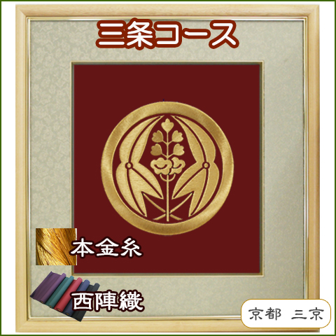 三条コース 木製額
